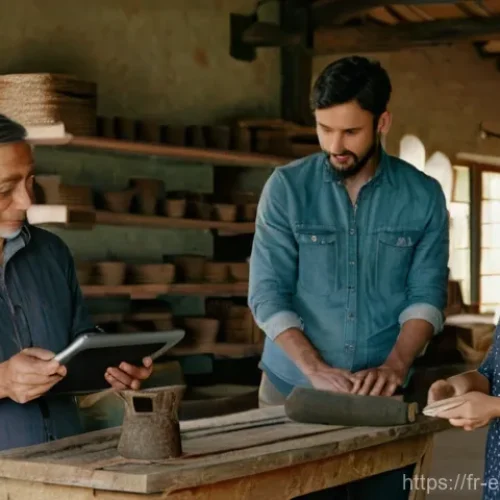 친환경 마케팅 실무 트렌드 - **Prompt 1: Authentic Sustainable Craftsmanship**
    "A candid, high-resolution photograph capturin...