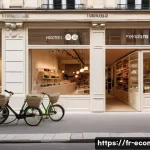 친환경 마케터 직무 변화와 전망 - **Prompt:** A diverse group of French consumers, including young adults and families with children, ...